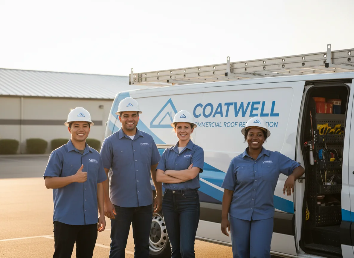 Commercial roof coating company in Ansted, WV